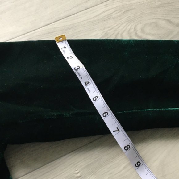 Women Silk Green Suit Jacket Size Small - Picture 8 of 8